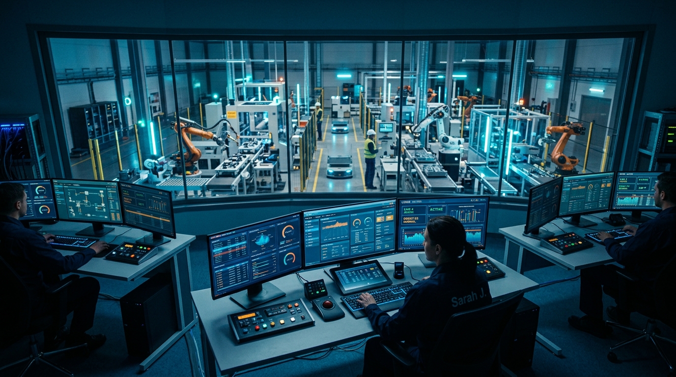 Industrial SCADA Monitoring
